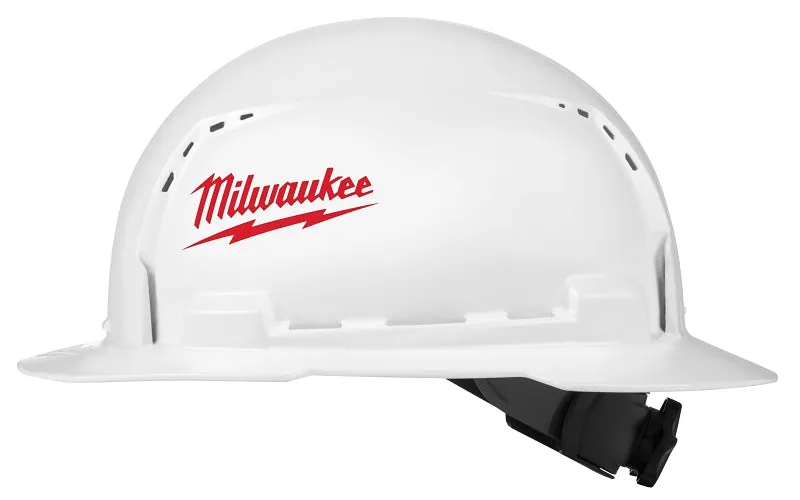 Milwaukee 48-73-1010 Hard Hat with Bolt, White, Class: C :EA: QUANTITY: 1