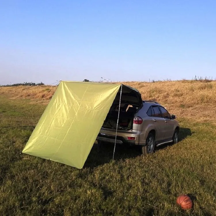 Outdoor Picnic Camping Tent On The Side Of The Car Vehicle Rain-proof Sunshade Canopy 300x200cm(Green)