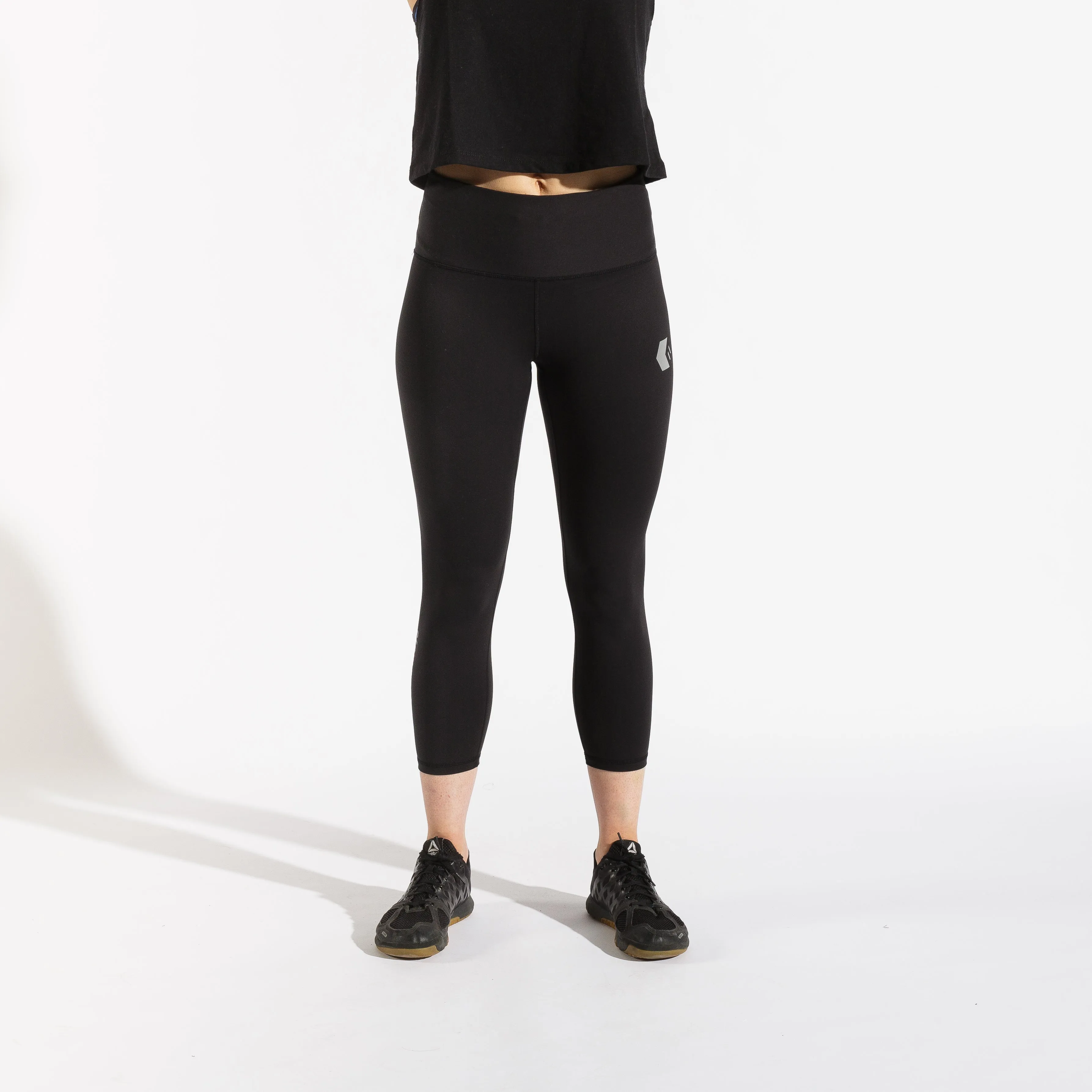 Performance Black 7/8 Leggings