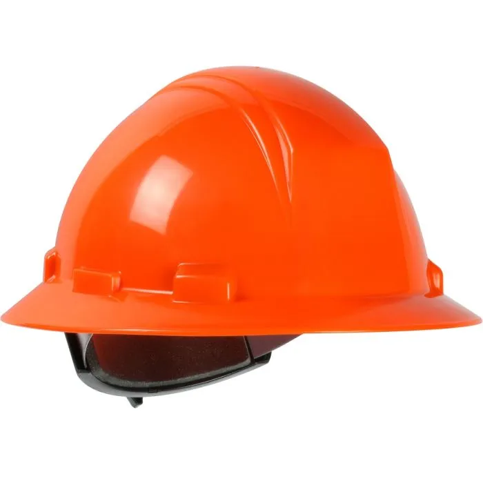 PIP Kilimanjaro 280-HP641R-13 Full Brim Hard Hat with HDPE Shell, 4-Point Textile Suspension, Gold, 1 Each