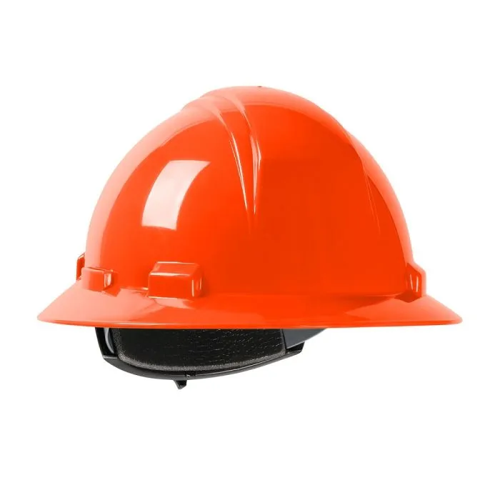 PIP Kilimanjaro 280-HP641R-13 Full Brim Hard Hat with HDPE Shell, 4-Point Textile Suspension, Gold, 1 Each