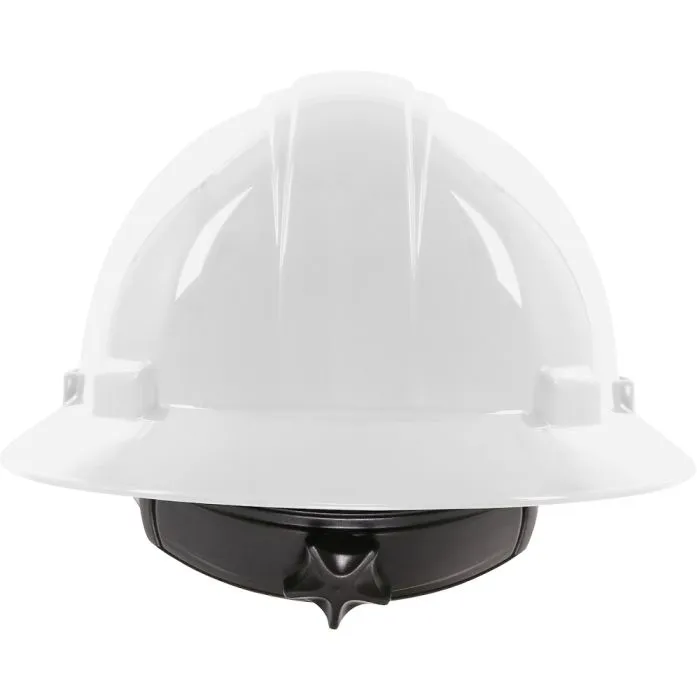 PIP Kilimanjaro 280-HP641R-13 Full Brim Hard Hat with HDPE Shell, 4-Point Textile Suspension, Gold, 1 Each