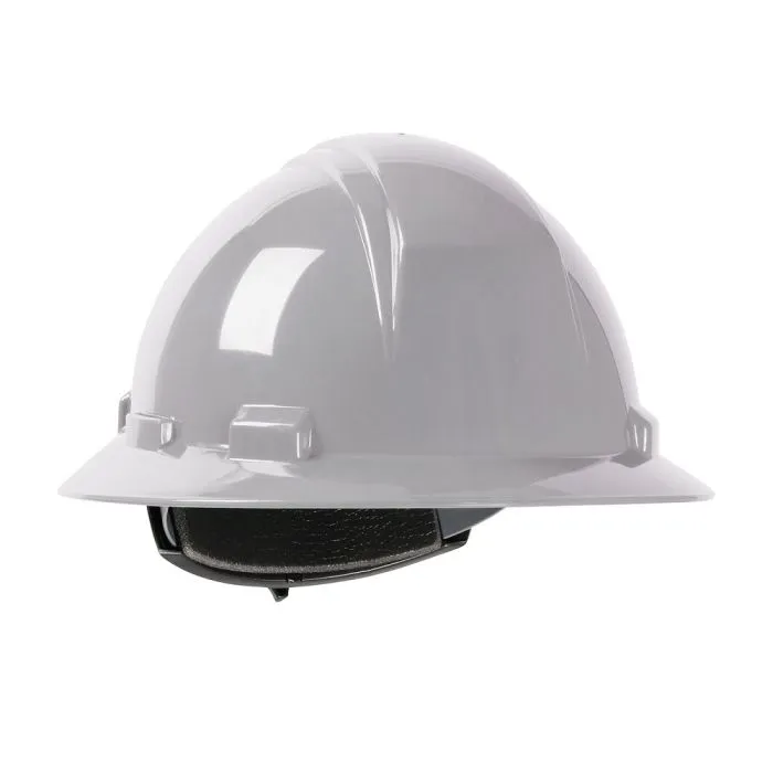 PIP Kilimanjaro 280-HP641R-13 Full Brim Hard Hat with HDPE Shell, 4-Point Textile Suspension, Gold, 1 Each