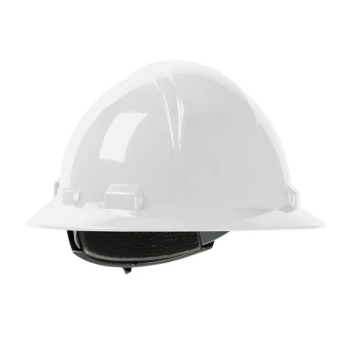 PIP Kilimanjaro 280-HP641R-13 Full Brim Hard Hat with HDPE Shell, 4-Point Textile Suspension, Gold, 1 Each