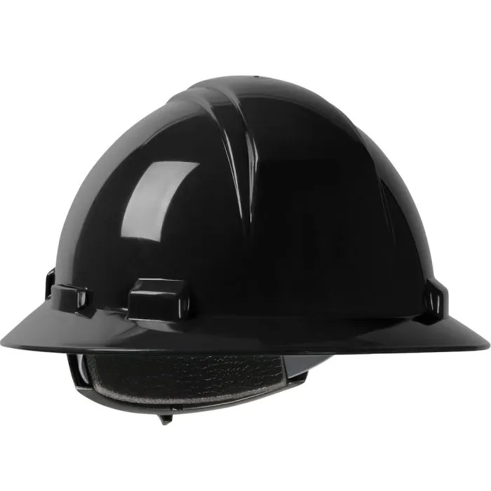 PIP Kilimanjaro 280-HP641R-13 Full Brim Hard Hat with HDPE Shell, 4-Point Textile Suspension, Gold, 1 Each