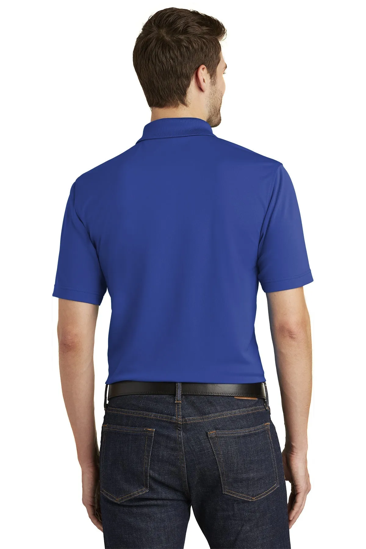 Port Authority Dry Zone UV Micro-Mesh Custom Polos, True Royal