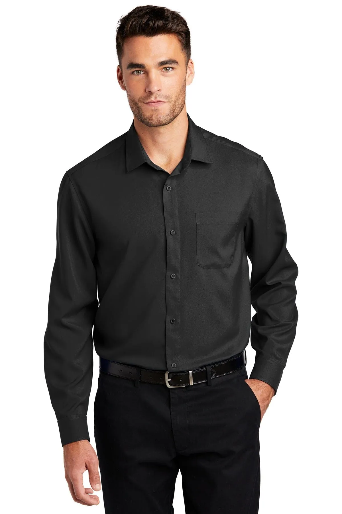 Port Authority  ®  Long Sleeve Performance Staff Shirt W401