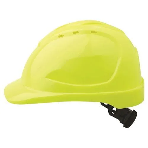 Pro Choice Hard Hat (V9) - Vented, 6 Point Ratchet Harness  - HHV9R