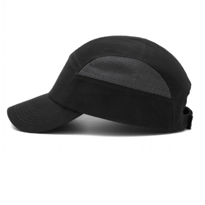 Pyramex HP50011 Baseball Bump Cap, Black, 1 Each