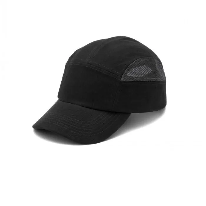 Pyramex HP50011 Baseball Bump Cap, Black, 1 Each