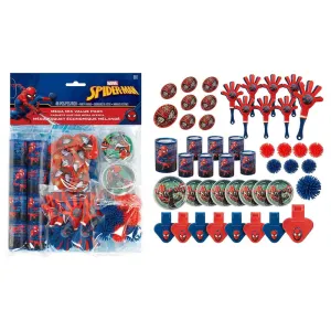 Spiderman Webbed Mega Mix Favour Pack - 48 Pc