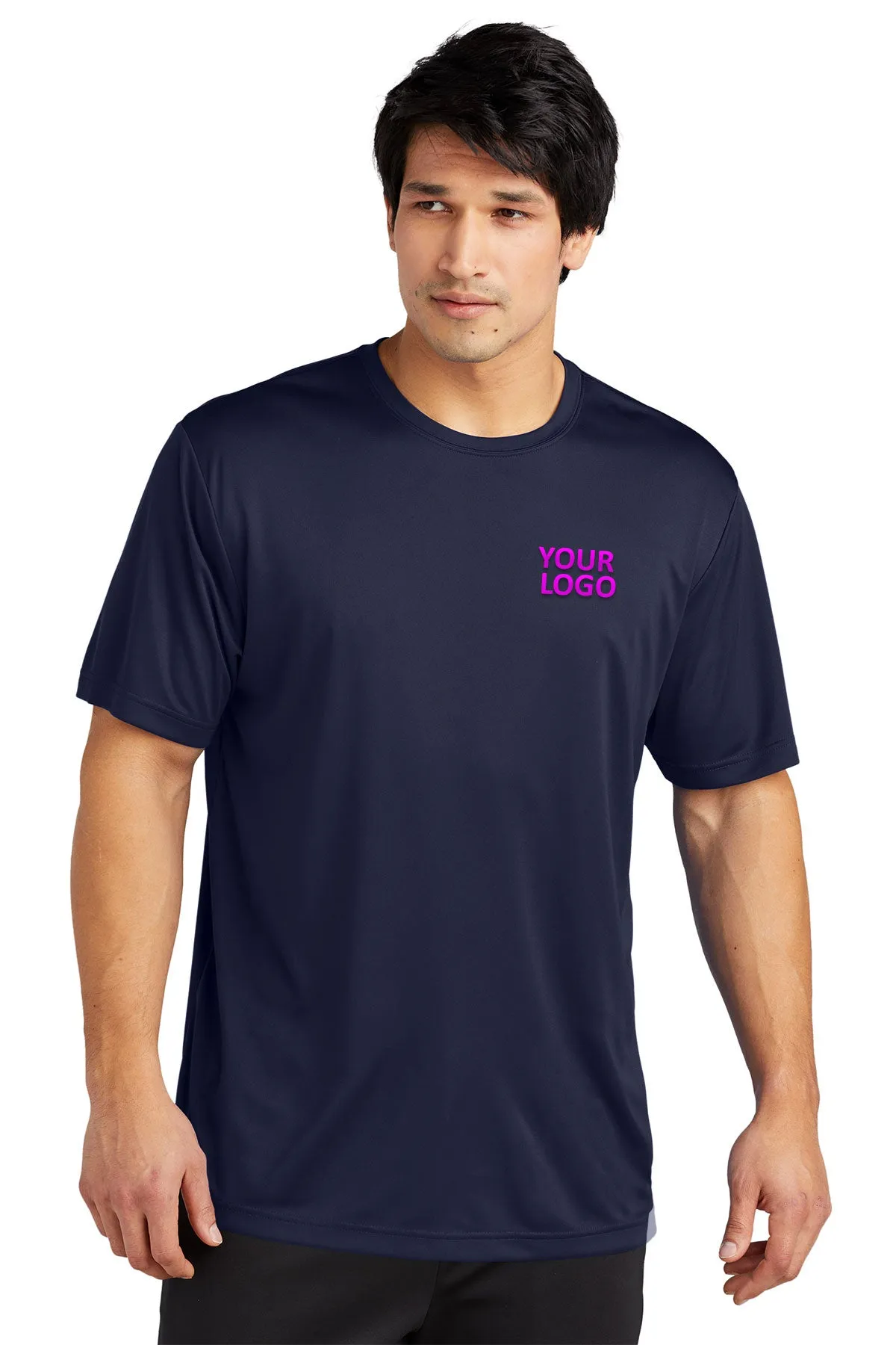 Sport-Tek PosiCharge Customized Re-Compete Tee's, True Navy