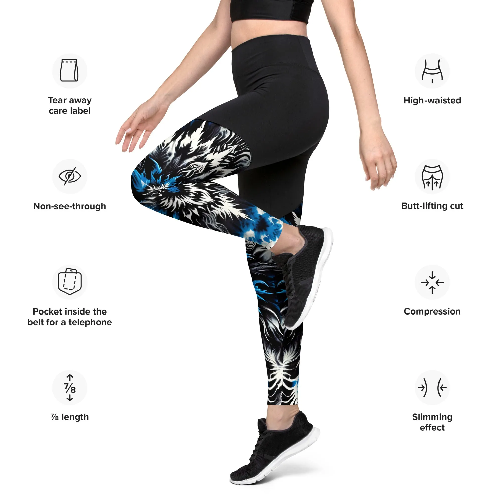 Sports Leggings Spectral Surge