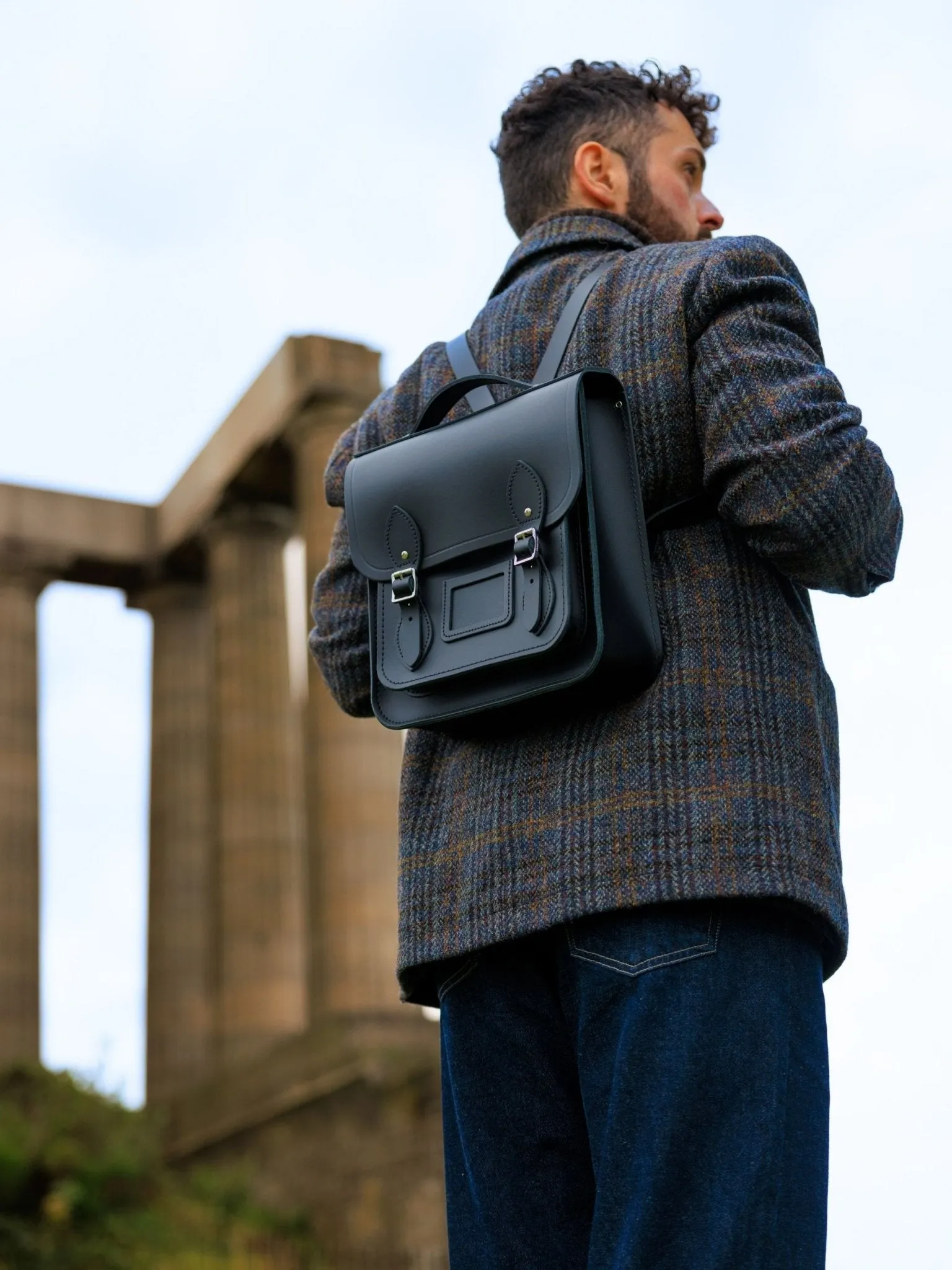 The Small Portrait Backpack - Black