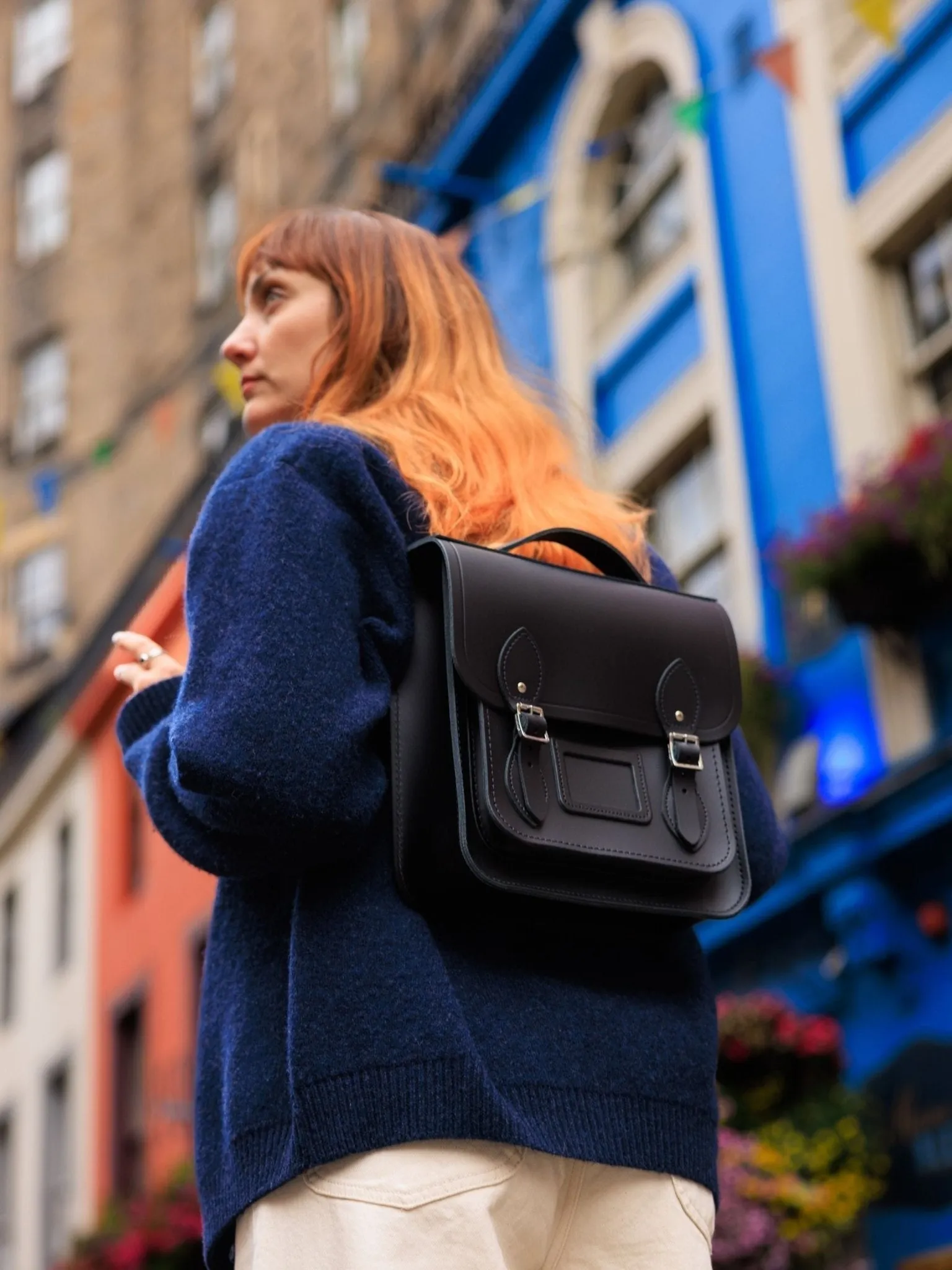 The Small Portrait Backpack - Black