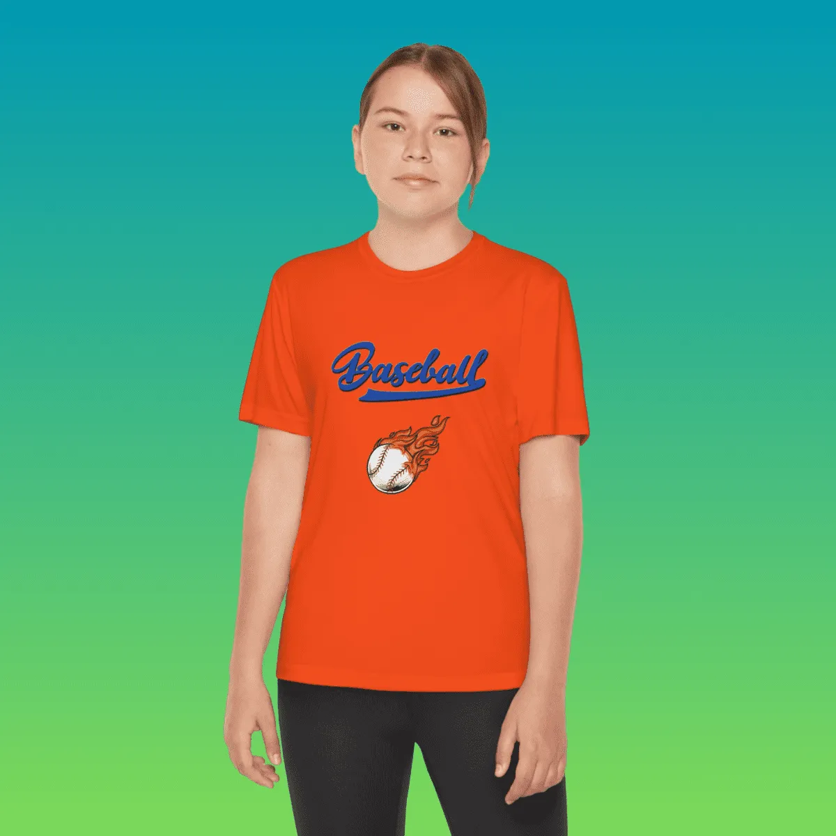 Youth Baseball Moisture-Wicking Tee