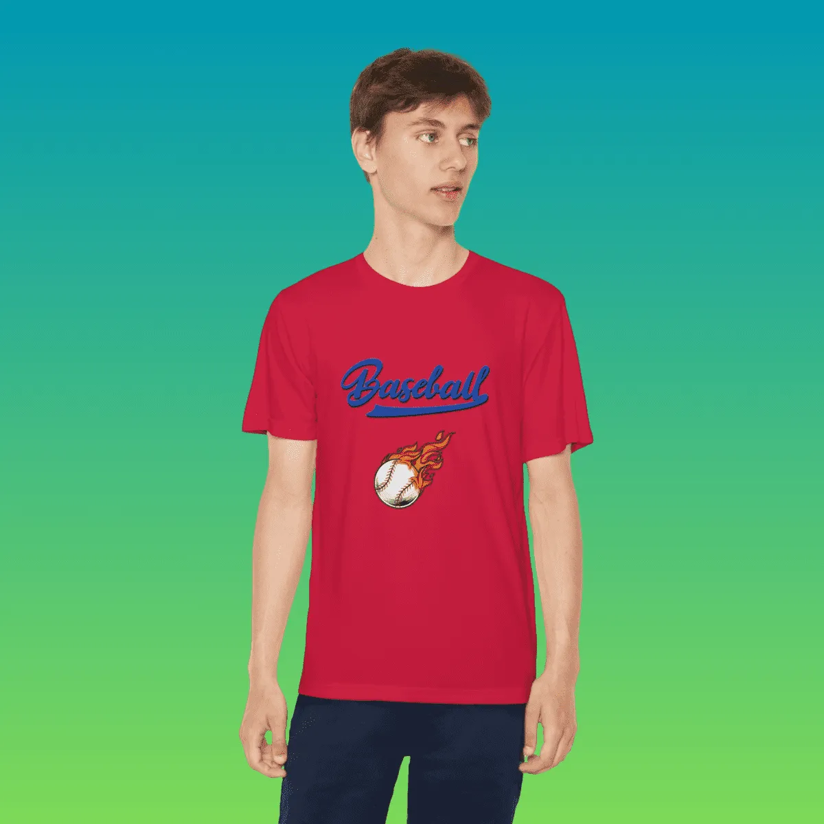 Youth Baseball Moisture-Wicking Tee