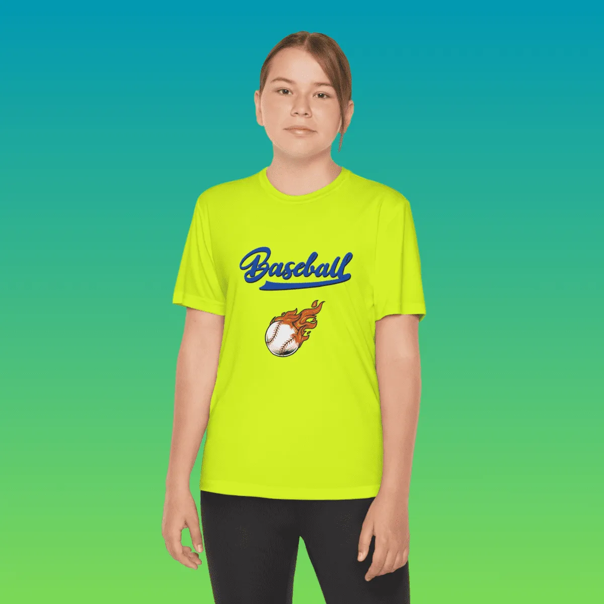 Youth Baseball Moisture-Wicking Tee