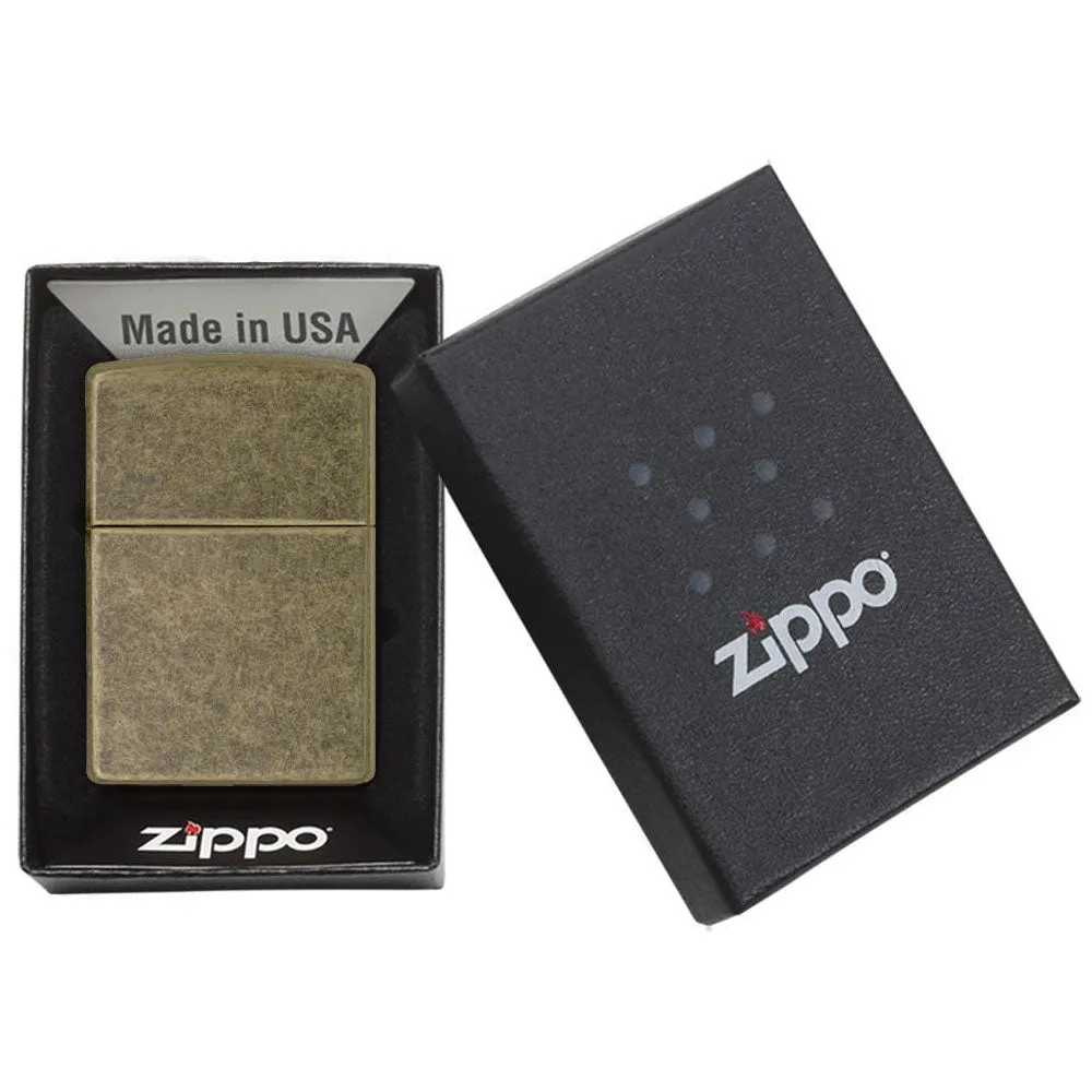 Zippo Antique Brass